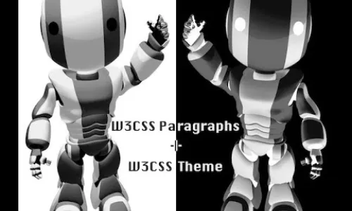 ⚡️ Views in W3CSS Paragraphs & W3CSS Theme | W3CSS Paragraphs Becomes Paragraphs Bundles
